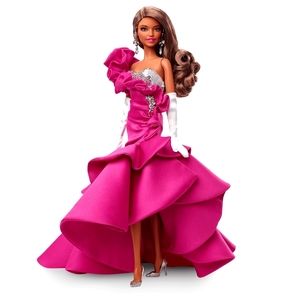 Barbie Signature Pink Collection Doll 2 SOLD OUT Formal Gifts Glam Satin Sequins